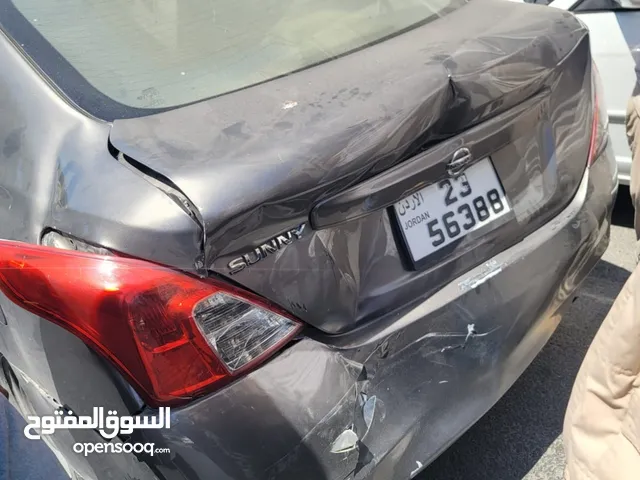 غطا صندوق نيسان هندية 2014 مضروب بتصلح