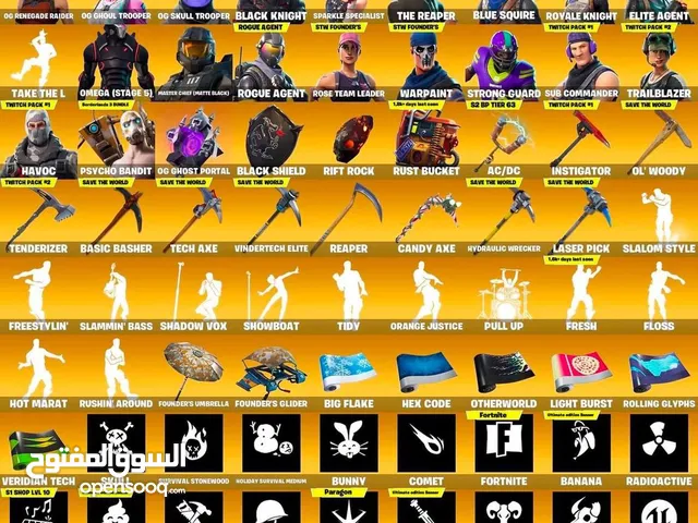 Fortnite Accounts and Characters for Sale in Dubai