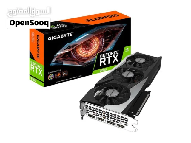 كرت شاشة Gaming جديد  NVIDIA RTX 3060 12GB  ضمان وأسعار مميزة