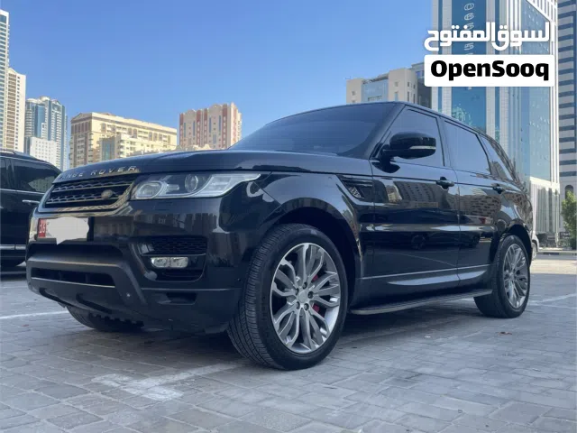 Range Rover sport 2015 supercharged. GCC