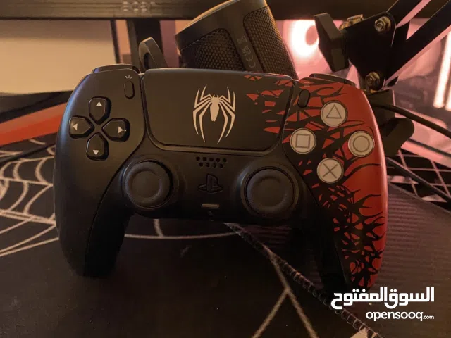 Ps5 controller spiderman-man 2 limited edition يدة بلايستيشن 5 نسخة سبايدرمان 2