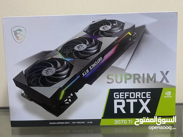 MSI SUPRIM X Used 3070 Ti مستخدم