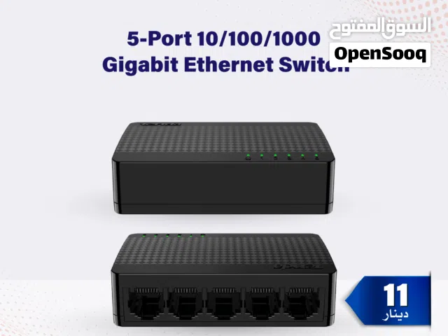 Tenda SG105M – مفتاح شبكة إيثرنت 5 منافذ