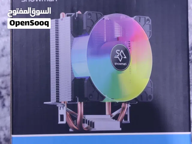 مبرد الغازي snowman قابل للتفاوض mx2 يركب على الرايزن والانتل السعر 25 الف