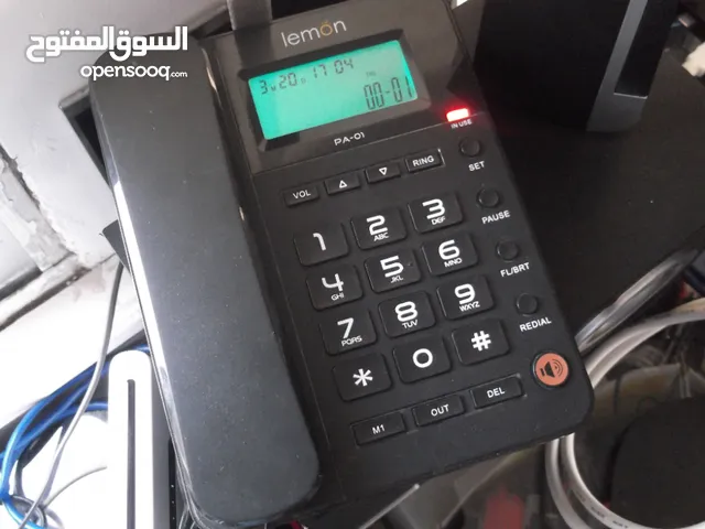 تلفون ارضي LEMON بكاشف رقم المتصل