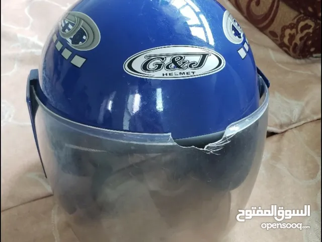 خوذه دراجه ناريه حمايه رأس نوع فاخر مستخدم نظيف
