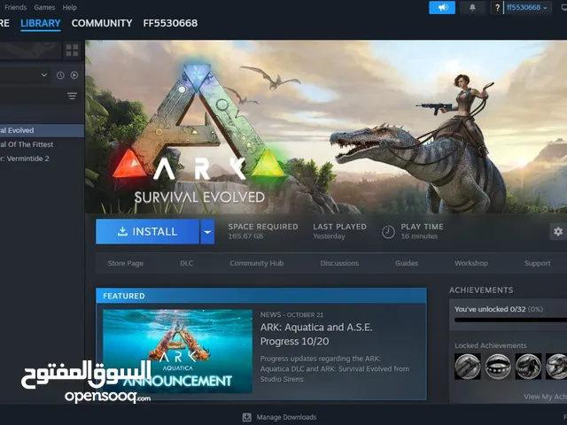 ARK-survival Evolved