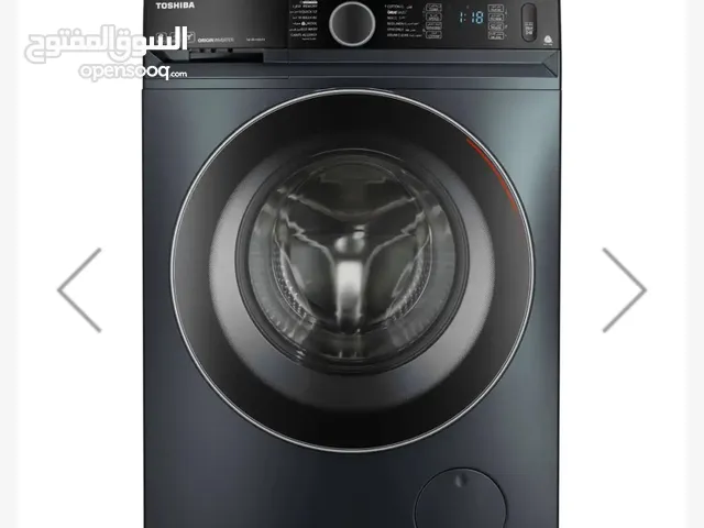 غسالة ملابس اوتوماتيك توشيبا، تحمل امامي، 8 كجم، انفرتر، TW-BK90GF4EG(MK) - رمادي