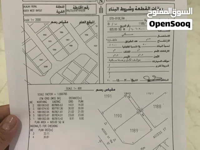 ارض مميزة ركنية شمال غرب ريسوت مربع ب