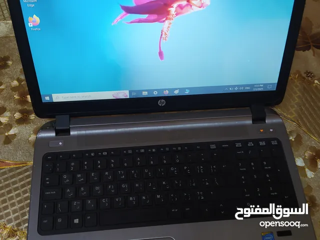 لاب توب hp ويندوز 10 رام 4 معالج i3 core
