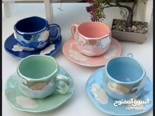 أكواب الترند بألوان واشكال مختلفه