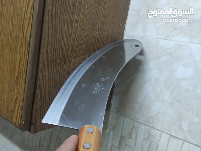 صاطور ستانلس ستيل حجم كبير بحالة ممتازه للبيع