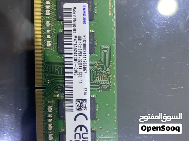 RAM (4G) للبيع