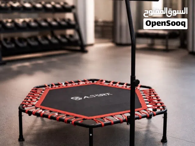 **ترامبولين اللياقة البدنية الاحترافي - الإصدار السداسي المطور** استعد للارتقاء بتمارينك الرياضية