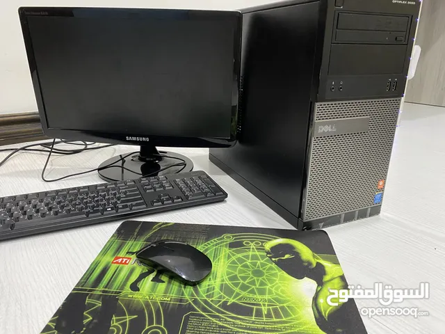 Office dell pc samsung monitor dell keyboard mouse and mouse pad bundle