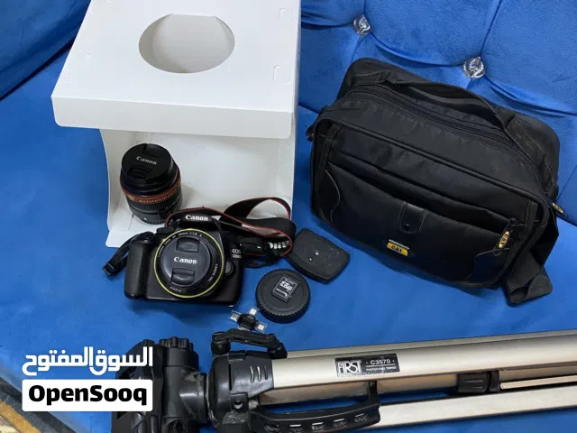 كامرة كانون 1200d مع كل ملحقاتها