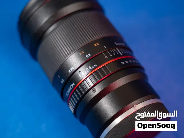 للبيع – عدسة سينمائية يدوية Samyang 24mm Cine Lens Manual