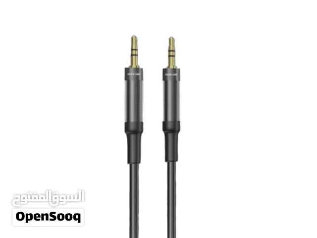 كابل مضفر من جرين ليون AUX إلى AUX بطول 1 متر - أسود