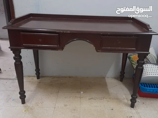 study table with drawer or iron stand