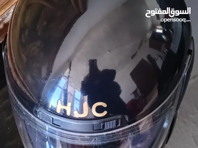 خوذه نوع HJC مصنفة دوت فل فيس قياس لارج