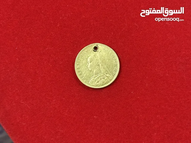 عملة ذهبية نادرة من عام 1889 – الملكة فيكتوريا