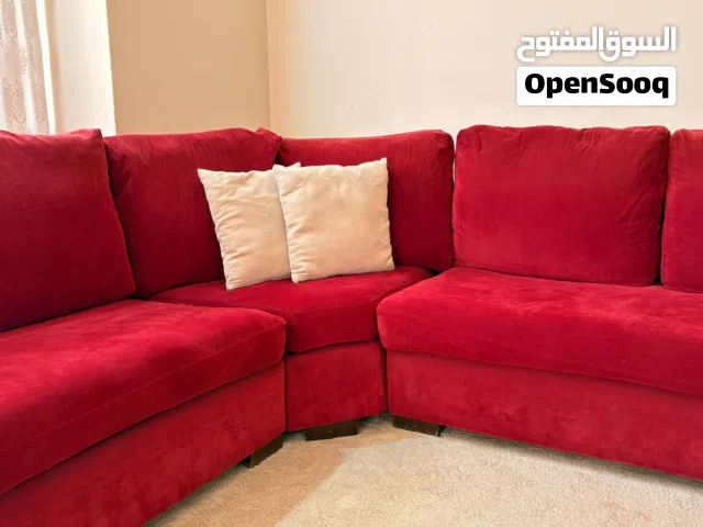 طقم كنب خمري اسفنج دانلوب والبني زان اصلي
