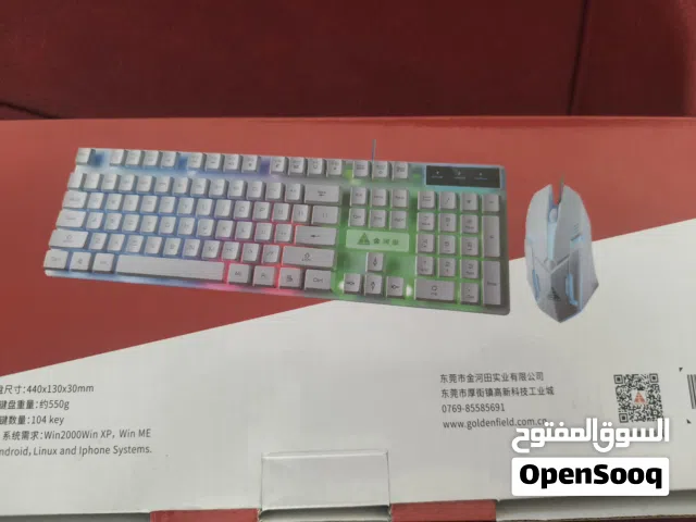 طقم جيمنج Golden Field M01 - تجربة لعب وأناقة لا توصف!