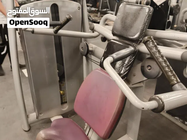 chest press machine and Shoulder press machine
