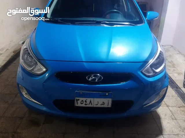 New Hyundai Accent in Cairo
