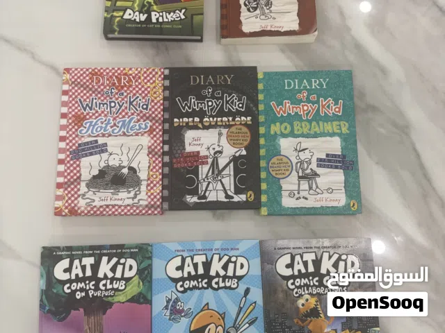 Children’s Book Collection for Sale cat kid & diary of wimpy kid