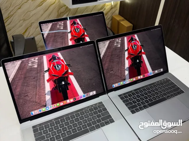 macbook pro core i9 + ram 32GB + 6GB   اعلى مواصفات للمصميمن والمهندسين graphics