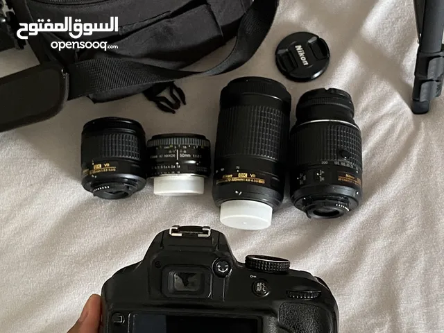 نيكون 3400D مع اربع عدسات قبل للتفاوض
