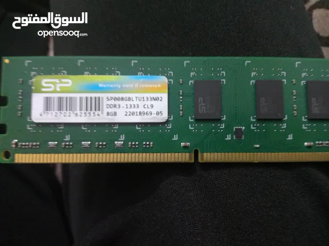 رام 8 DDR3 GB بحالة الوكالة