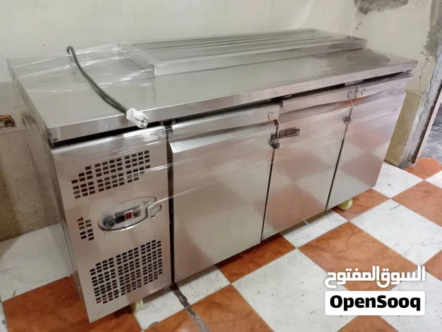 ثلاجة اوفر كاونتر كسر زيرو وبلزق المصنع ستانليس بره وجوه