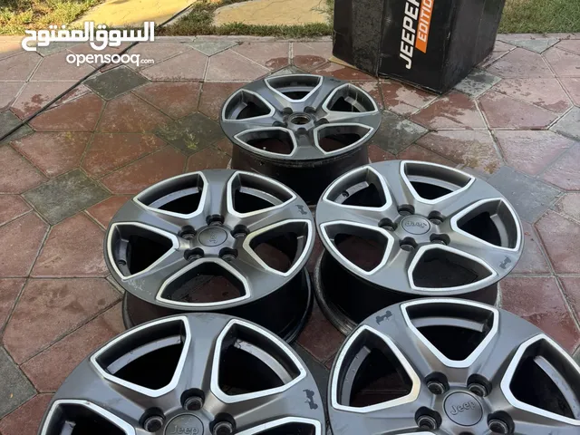 خمس رنقات جيب رانجلر وكالة مقاس 17 مع جانبين الوكالة وجانبين سترينج وكالة
