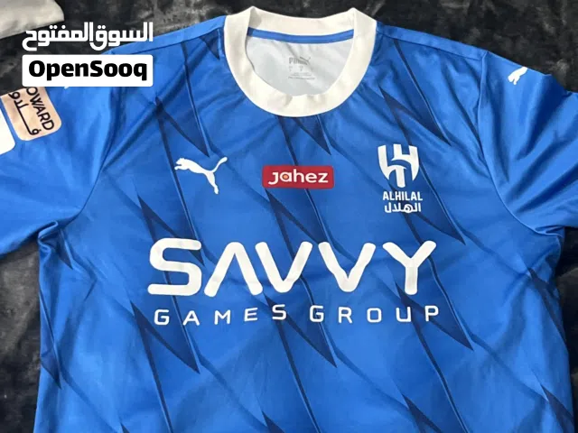 تيشيرت الهلال السعودي بحاله ممتازه اصلي