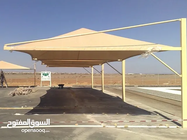 مظلات وسواتر وبرجولات وبيوت شعر وبناء ملحقات ساندويتش بانل