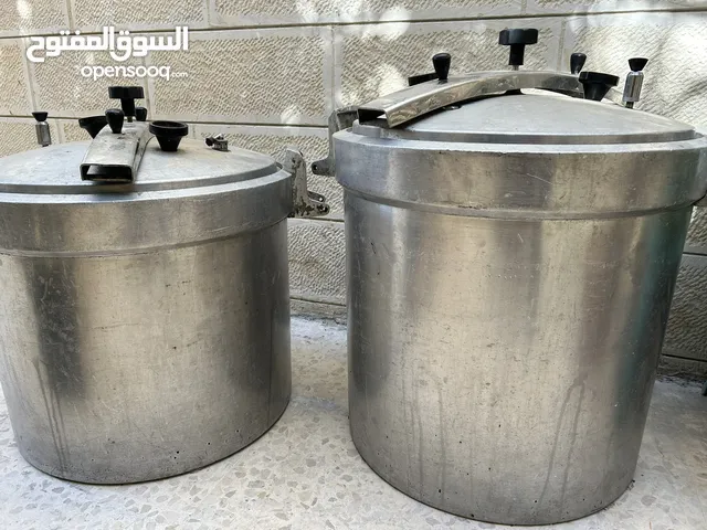 طناجر ضغط ألمنيوم حجم كبير للمناسبات بسعر مغري