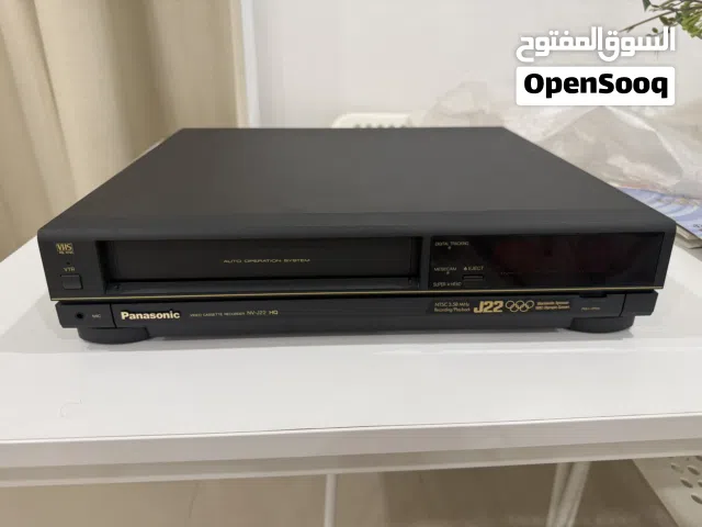 جهاز فيديو باناسونيك كالجديد Panasonic vhs player like new  (world wide  sponsor 1992 Olympic game)