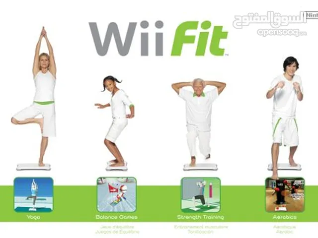 ننتندو وي Nentendo Wii مع ملحقاتها للاعبين اثنين