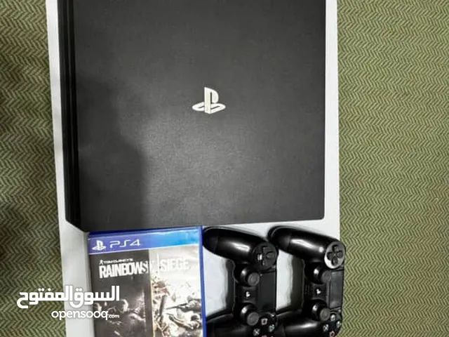 PS4 pro 1t +ايدتين + سيدي gta