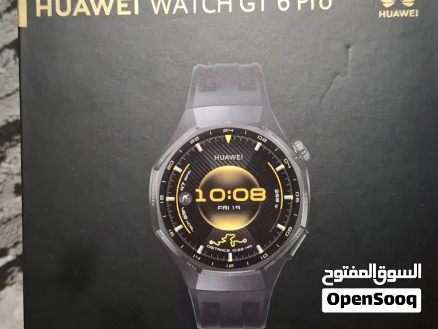 للبيع ساعه هواوي 6برو نظيفه استخدام اقل من اسبوع