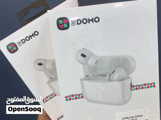 سماعة airpords Domo new جديد  كفالة 18 شهر