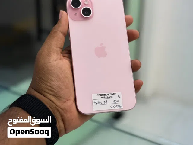 Used Pink iPhone 15 Plus with 128 GB Storage in Excellent Condition