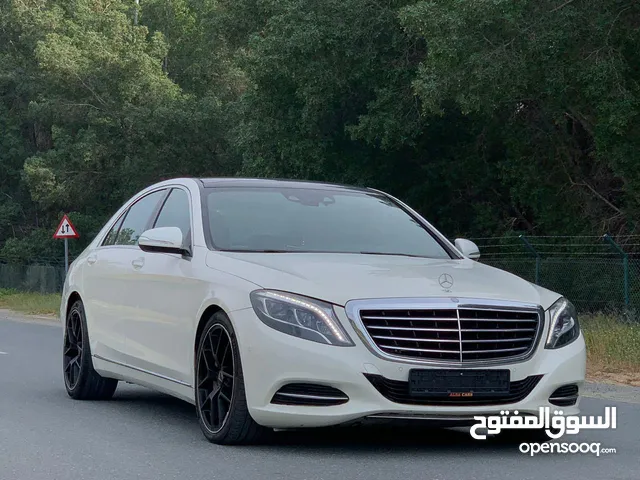 مرسيدس S400 خليجي موديل2014 فل مواصفات قمه في النضافه