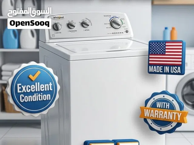Whirlpool Used Washing Machine Excellent Condition Made in USA With Warranty Only 75BD