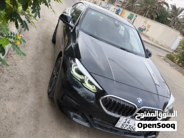 BMW 228i 2023 بيع فقط بدون مراوس كفالة السيارة فقط بارد بالباب الأيمن بدون صبغ ايرباك سليم رقم جديد