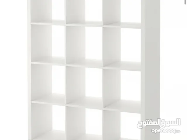 White Cube Storage Shelf – 12 Compartments – IKEA Kallax Style