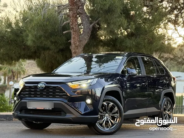 تويوتا راف فور 2022 نخب اوووول كلين تايتل عداد قليل فل كامل xle لون كحلي غرفه بيج جمرك حره جديد