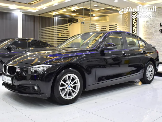 BMW 318i ( 2016 Model ) in Black Color GCC Specs